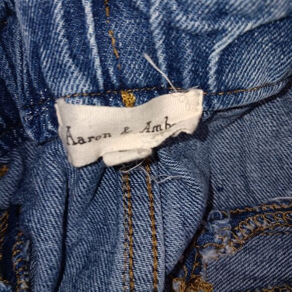 Aaron & Amber Paper Bag Waist and Baggy Mom Jeans Size S Pre-owned - Picture 8 of 14